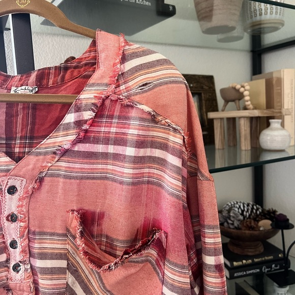 Intimately Free People long sleeve tunic top mini dress small - Picture 6 of 14